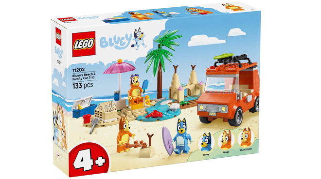 LEGO 133 Piece Blueys Beach Family Car Trip