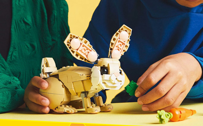 LEGO Creator 3 in 1 Cute Bunny Building Toy Set LEGO Creator 3 in 1 Cute Bunny Building Toy Set