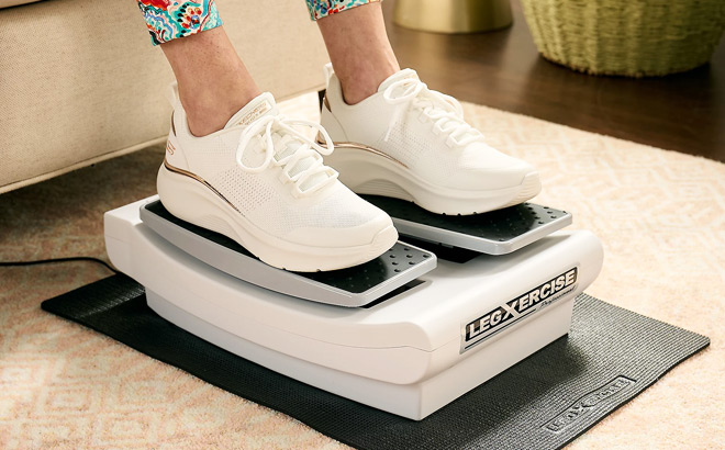 LegXercise Pro Motorized Leg Movement Machine with Mat