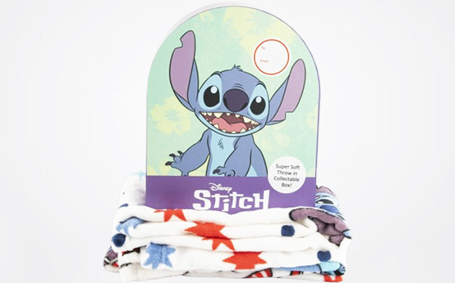 Lilo Stitch Shaped Box Throw Sets