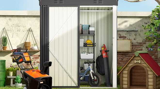 Lofka Outdoor Storage Shed