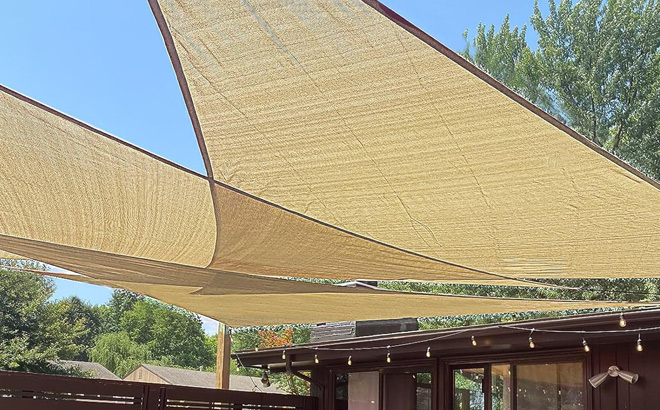 Love Story Triangle Sun Shade Sail Canopy Love Story Triangle Sun Shade Sail Canopy