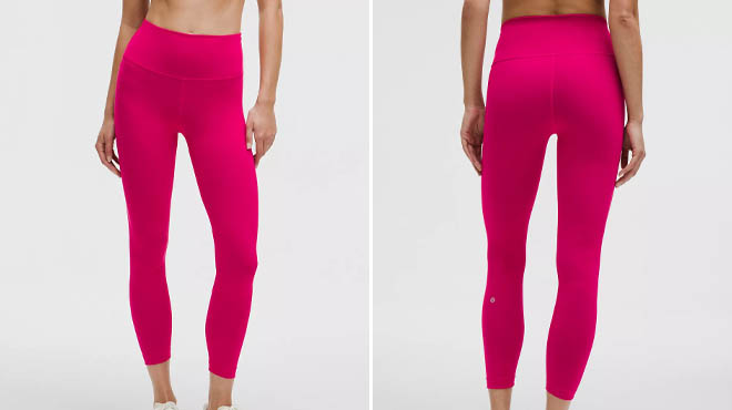 Lululemon 25 inch Wunder Train High Rise Tights Lululemon 25 inch Wunder Train High Rise Tights