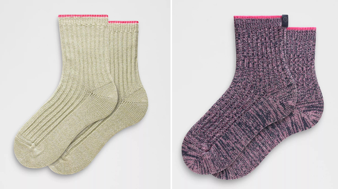 Lululemon Unisex Quarter Length Ragg Socks Lululemon Unisex Quarter Length Ragg Socks