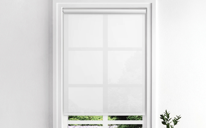 Mainstays Light Filtering Tear to Fit Roller Shade
