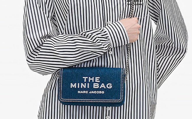 Marc Jacobs The Denim Chain Mini Bag