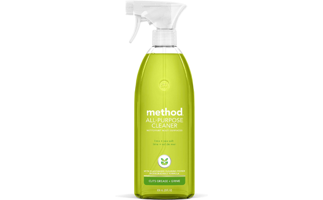 Method All Purpose Cleaner Spray Lime Sea Salt Method All Purpose Cleaner Spray Lime Sea Salt