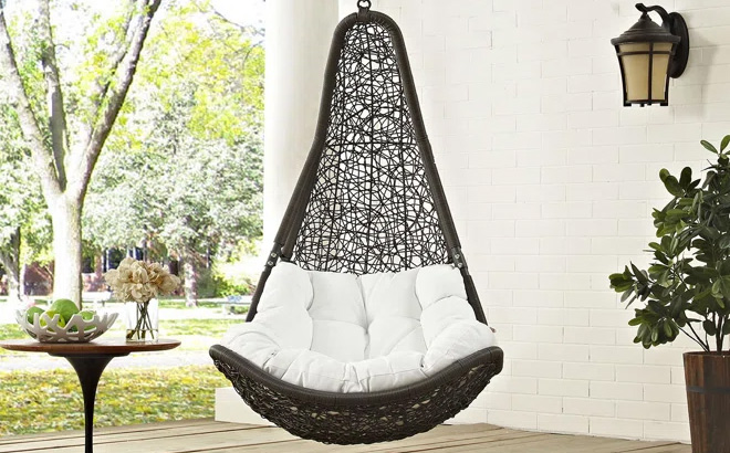 Modway Abate Outdoor Patio Swing Chair Without Stand Modway Abate Outdoor Patio Swing Chair Without Stand