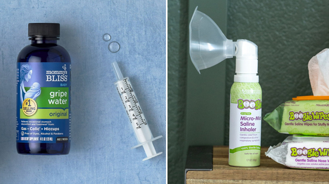 Mommys Bliss Gripe Water and Boogie Micro Mist Saline Inhaler Mommys Bliss Gripe Water and Boogie Micro Mist Saline Inhaler