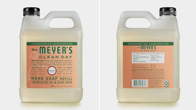 Mrs Meyers Liquid Hand Soap Refills