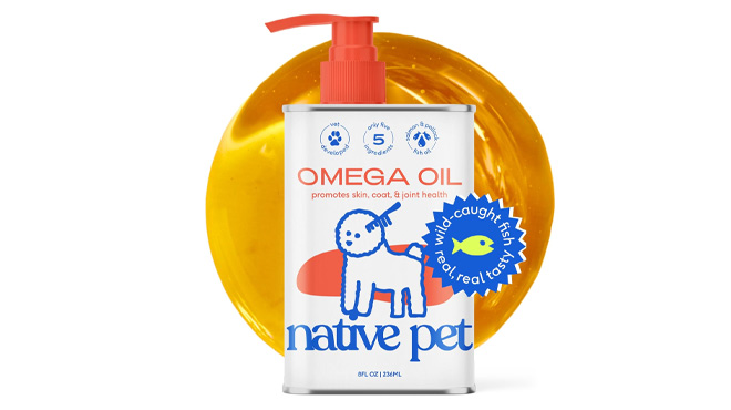 Native Pet Omega 3 Fish Oil for Dogs Cats