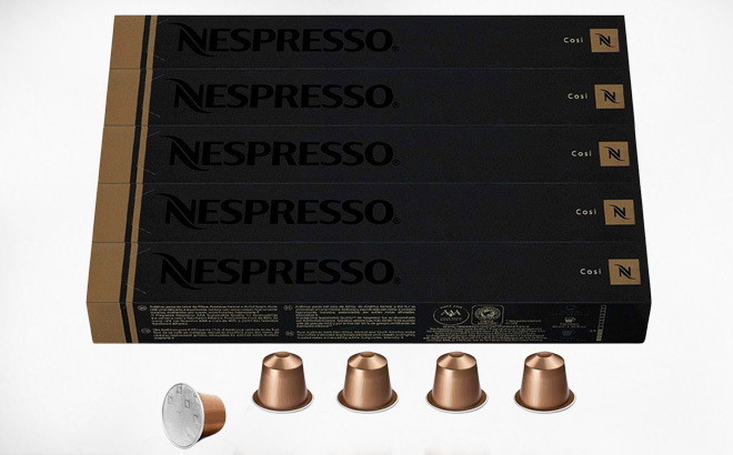Nespresso Cosi Mild Roast Espresso Capsules Nespresso Cosi Mild Roast Espresso Capsules