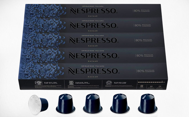 Nespresso Kazaar Dark Roast Capsules Nespresso Kazaar Dark Roast Capsules