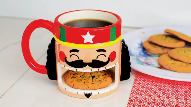 Nutcracker Cookie Mug