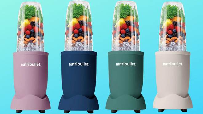 Nutribullet Pro Single Serve Blender in Four Colors Nutribullet Pro Single Serve Blender in Four Colors