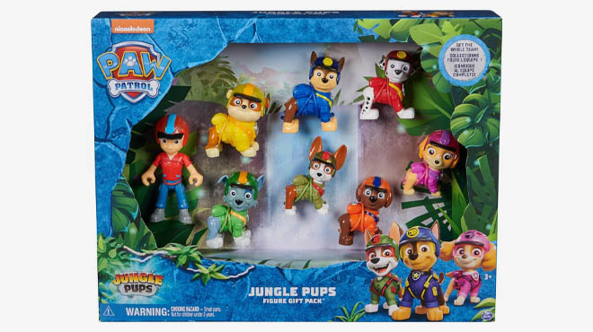 Paw Patrol Jungle Pups Action Figures 8 Pack