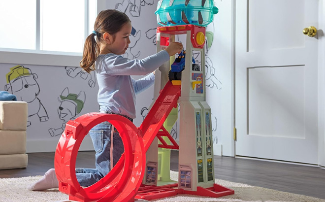 Paw Patrol Rescue Wheels Super Loop Tower