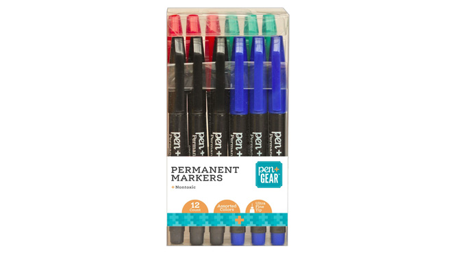 PenGear Permanent Markers 12 Count
