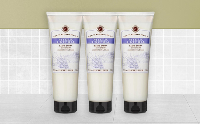 Perlier Honey Liguria Shower Gel 3 Piece Set