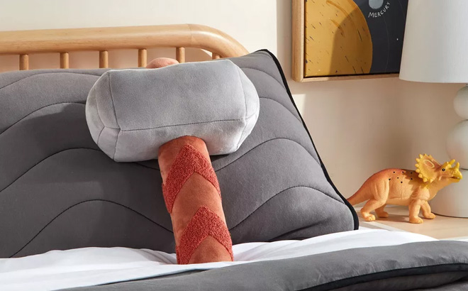 Pillowfort The Marvel Collection Thor Hammer Kids Decorative Throw Pillow
