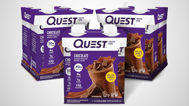 Quest Chocolate Protein Shakes Quest Chocolate Protein Shakes