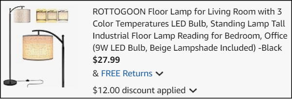 Rottogoon Floor Lamp Checkout Rottogoon Floor Lamp Checkout