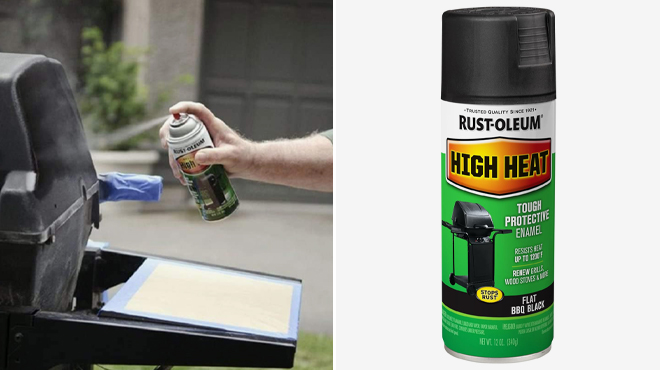 Rust Oleum 12 Ounce High Heat Spray Paint