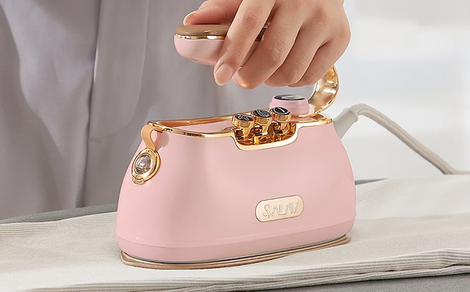 SALAV IS 900 Retro Edition Duopress Garment Steamer Iron