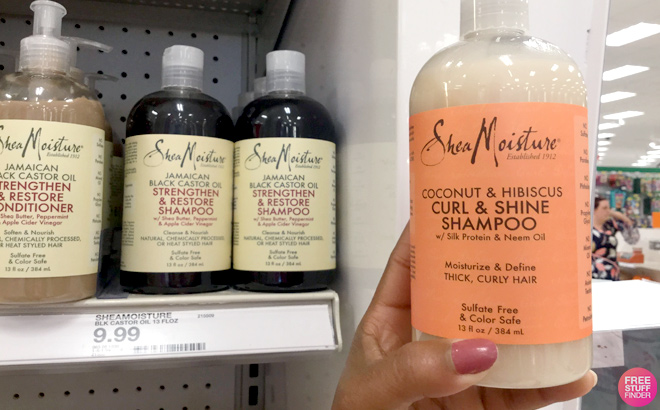 Shea Moisture Shampoo Conditioner Bundle for Curly Hair