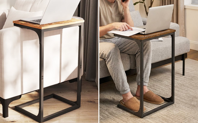 Slim C‑Shaped Side Tables