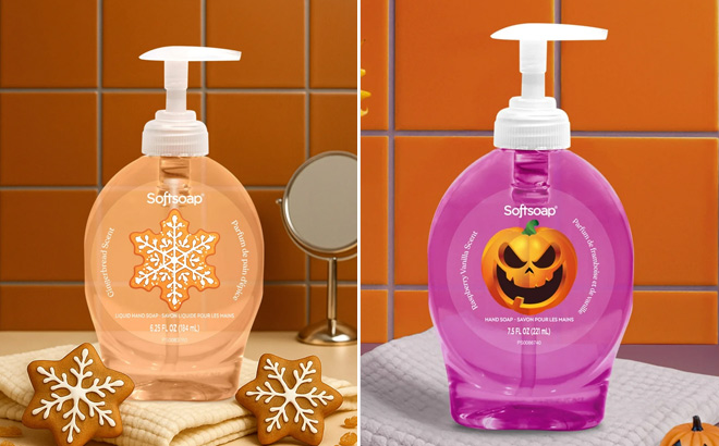 Softsoap Limited Edition Liquid Hand Soap Gingerbread Scent Softsoap Limited Edition Liquid Hand Soap Gingerbread Scent