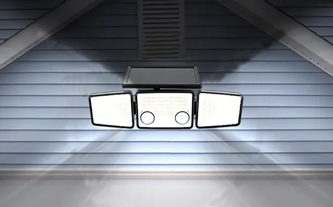 Solar Outdoor Motion Sensor Lights 2 Pack