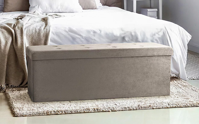 Sorbus Storage Bench Chest Ottoman Bench