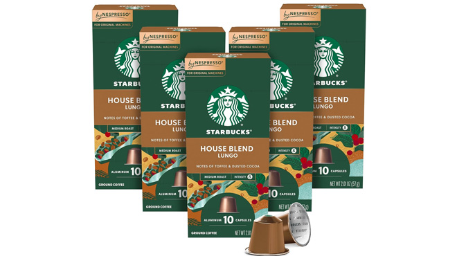 Starbucks 50 Count Nespresso Pods Starbucks 50 Count Nespresso Pods