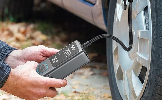 Tire Inflator Portable Air Compressor