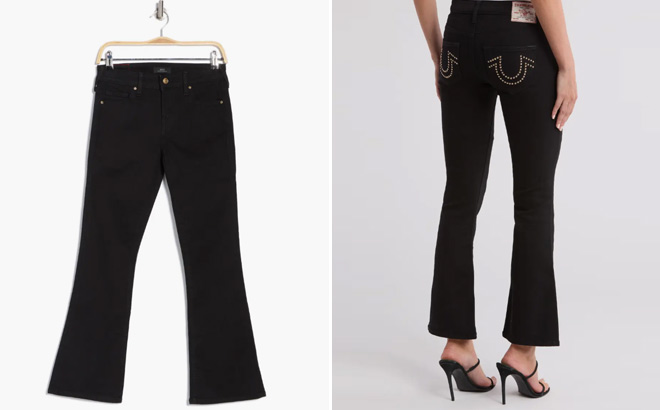 True Religion Becca Mid Rise Bootcut Jeans