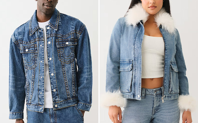 True Religion Denim Big T Jacket True Religion Denim Big T Jacket