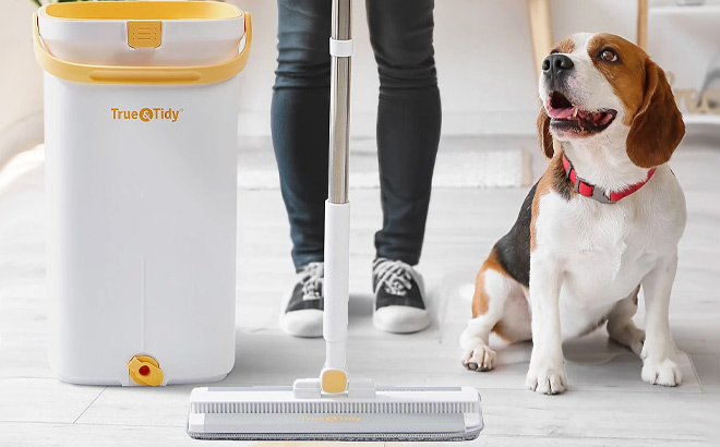 True Tidy TrueClean Mop Bucket Pump System 1 True Tidy TrueClean Mop Bucket Pump System 1