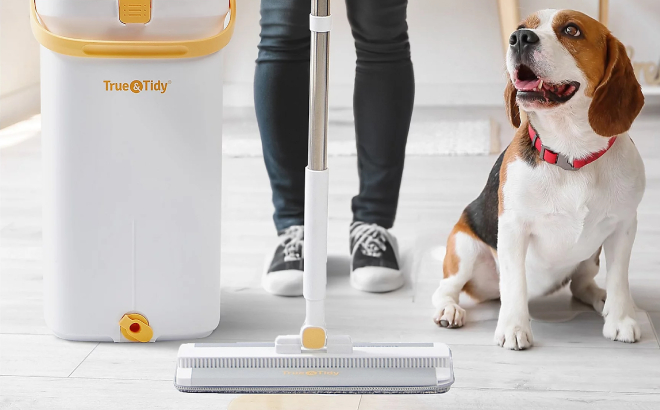 True Tidy TrueClean Mop Bucket Pump System