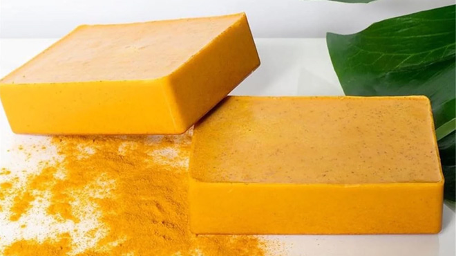 Turmeric Kojic Acid Soap Bar for Hyperpigmentation