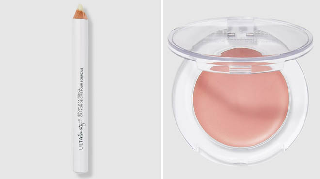 ULTA Beauty Brow Wax Pencil and Blush Beam Cream Blush