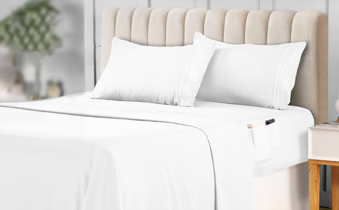 Utopia Bedding 4 Piece Queen Sheet Set