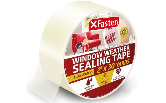 XFasten Transparent Window Weather Sealing Tape