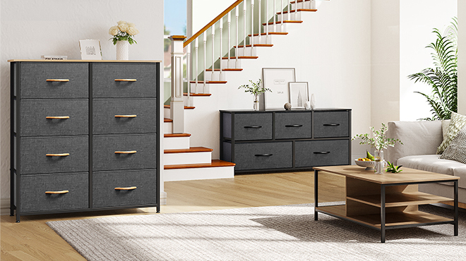 YITAHOME Cloth Dresser 8 Drawers