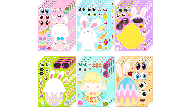 24 Piece Easter Stickers 24 Piece Easter Stickers