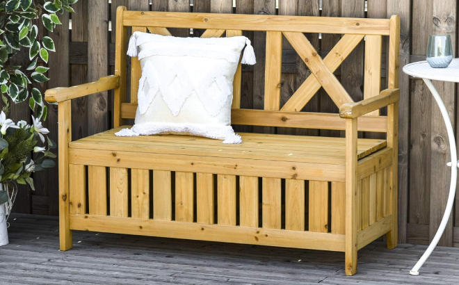 29 Gallon Outdoor Storage Bench