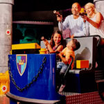A Family Enjoying a Ride at Legoland Discovery Center Chicago