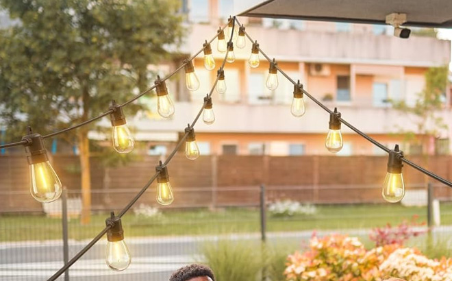 Addlon 104 Foot Solar String Lights