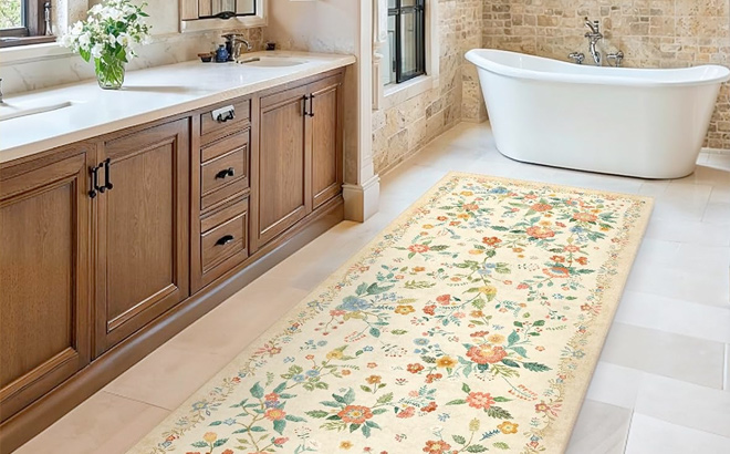 Amada 2x6 Washable Runner Rug