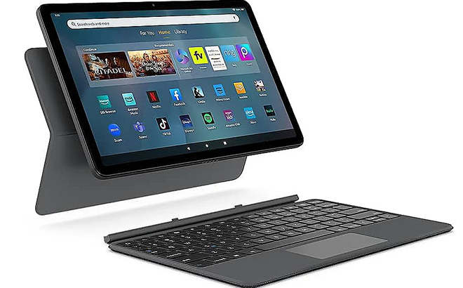 Amazon Fire Max 11 Inch 64GB Tablet with Keyboard Case Amazon Fire Max 11 Inch 64GB Tablet with Keyboard Case